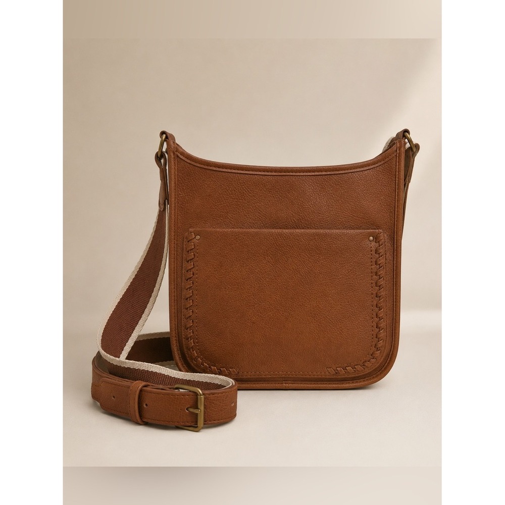Style & Co Brown Crossbody Bag NWOT 2 shoulder straps